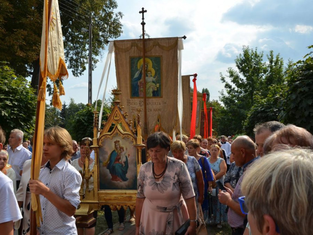 Dożynki diecezjalne w Woli Gułowskiej