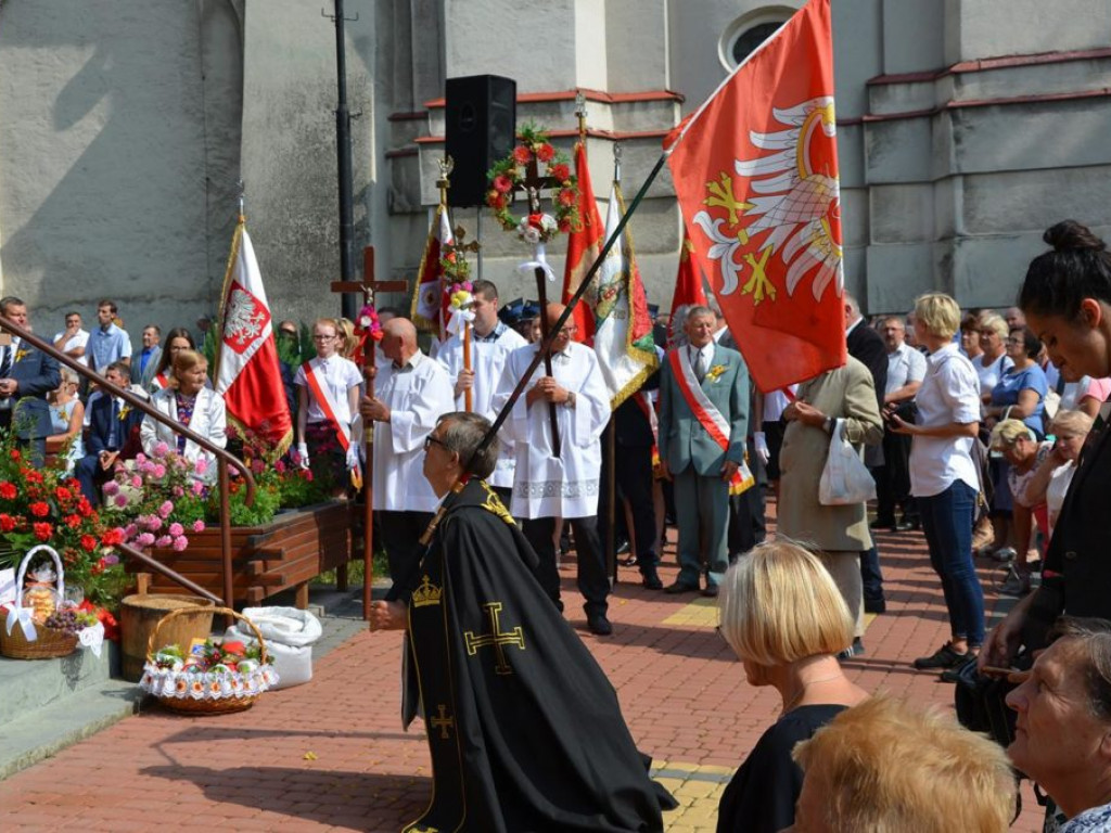 Dożynki diecezjalne w Woli Gułowskiej