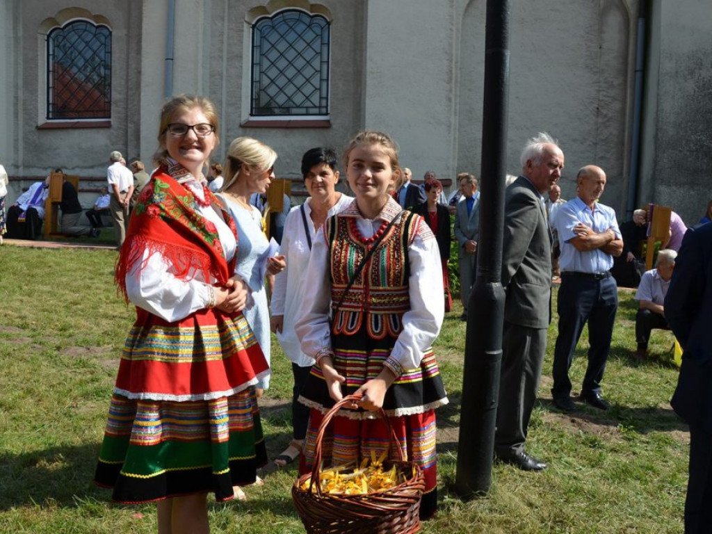 Dożynki diecezjalne w Woli Gułowskiej