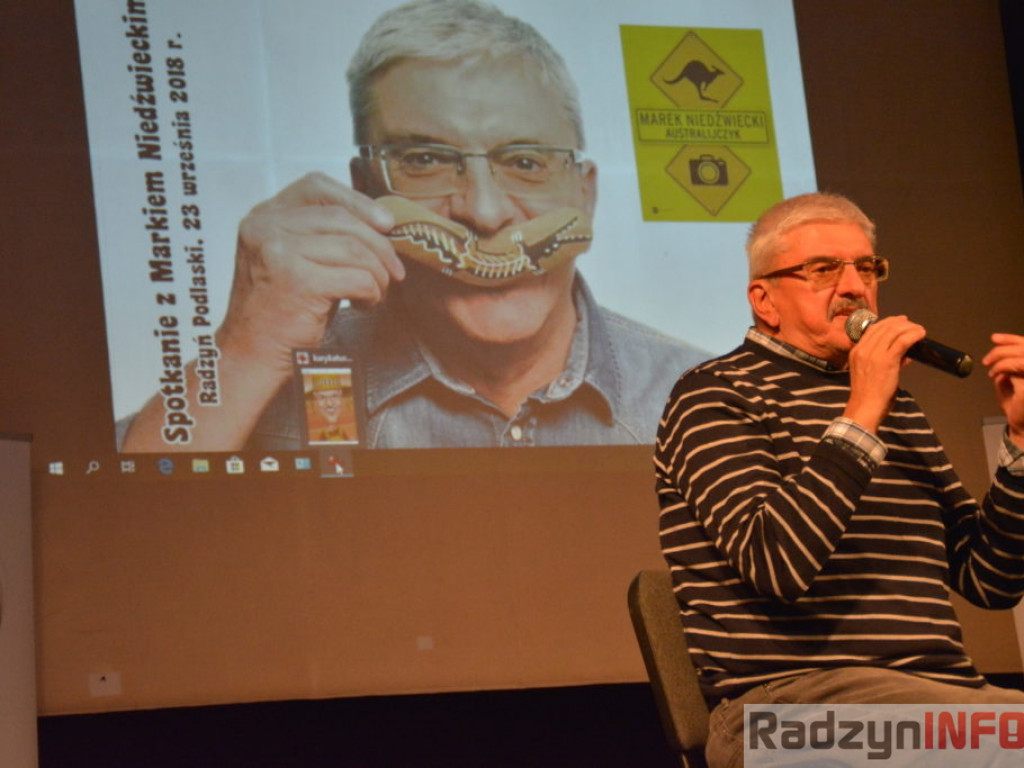 Australia jak mango - Marek Niedźwiecki w naszym mieście