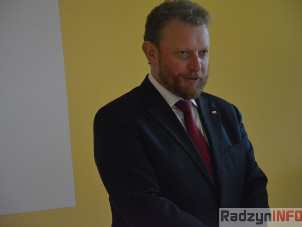 Minister Zdrowia z wizytą w radzyńskim szpitalu
