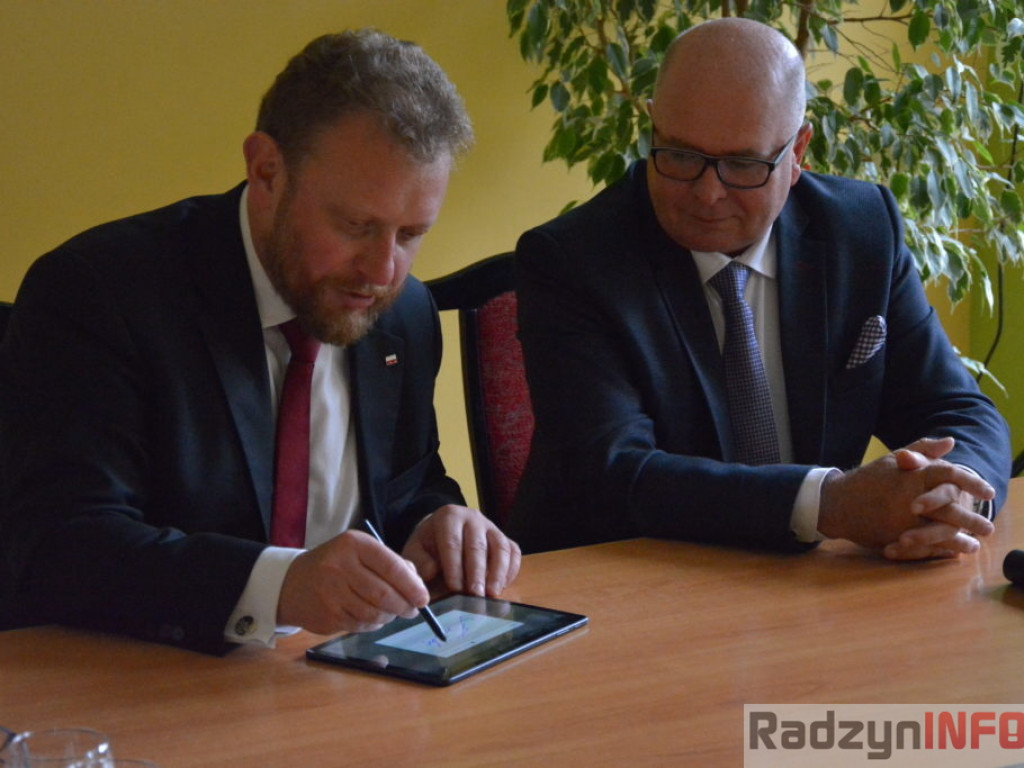Minister Zdrowia z wizytą w radzyńskim szpitalu