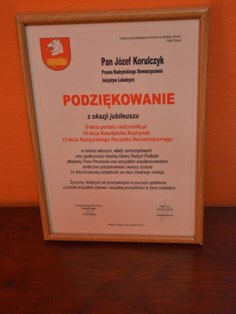 Wywiad z Józefem Korulczykiem, prezesem RaSIL-u