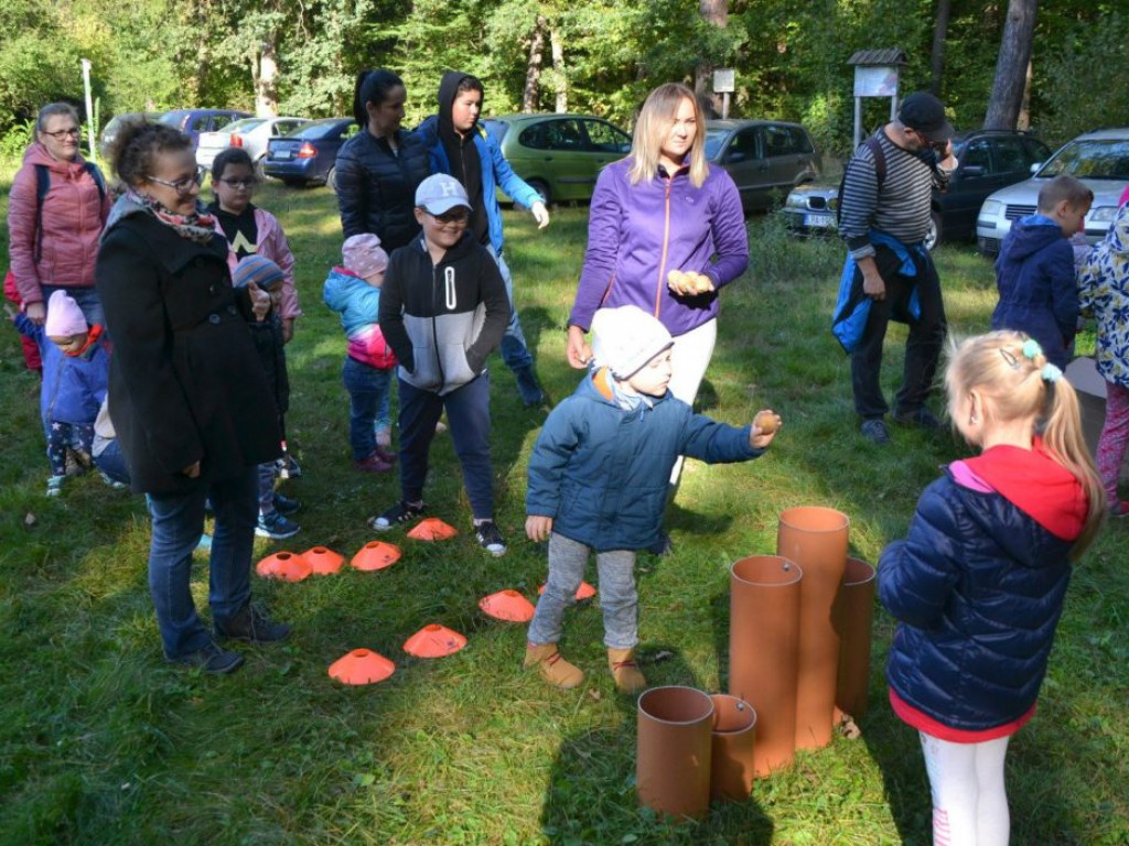 Zabawy z ziemniakiem na świeżym powietrzu