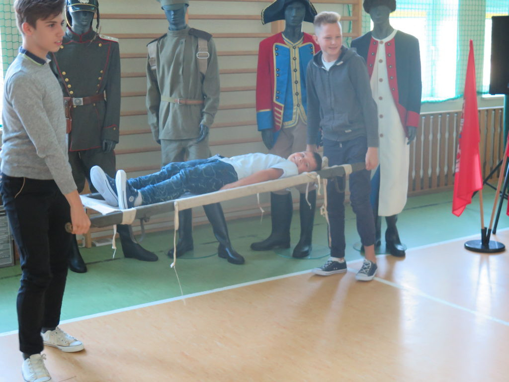 Historyczne klimaty w Szkole Podstawowej w Domaszewnicy