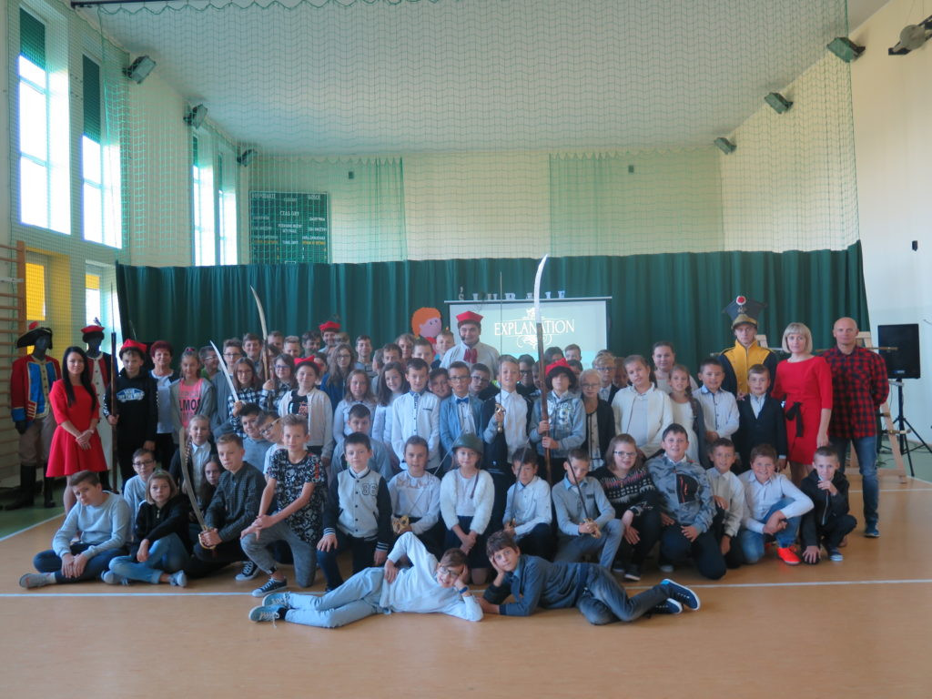 Historyczne klimaty w Szkole Podstawowej w Domaszewnicy