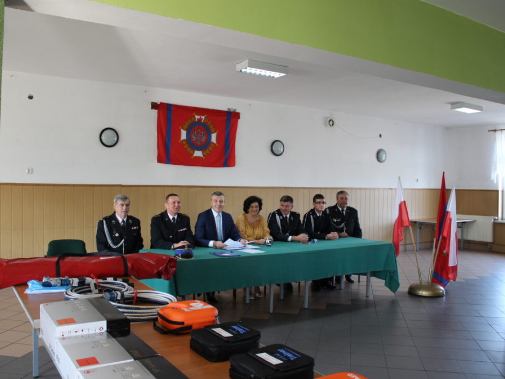 Środki z Funduszu Sprawiedliwości dla strażaków z Gminy Komarówka