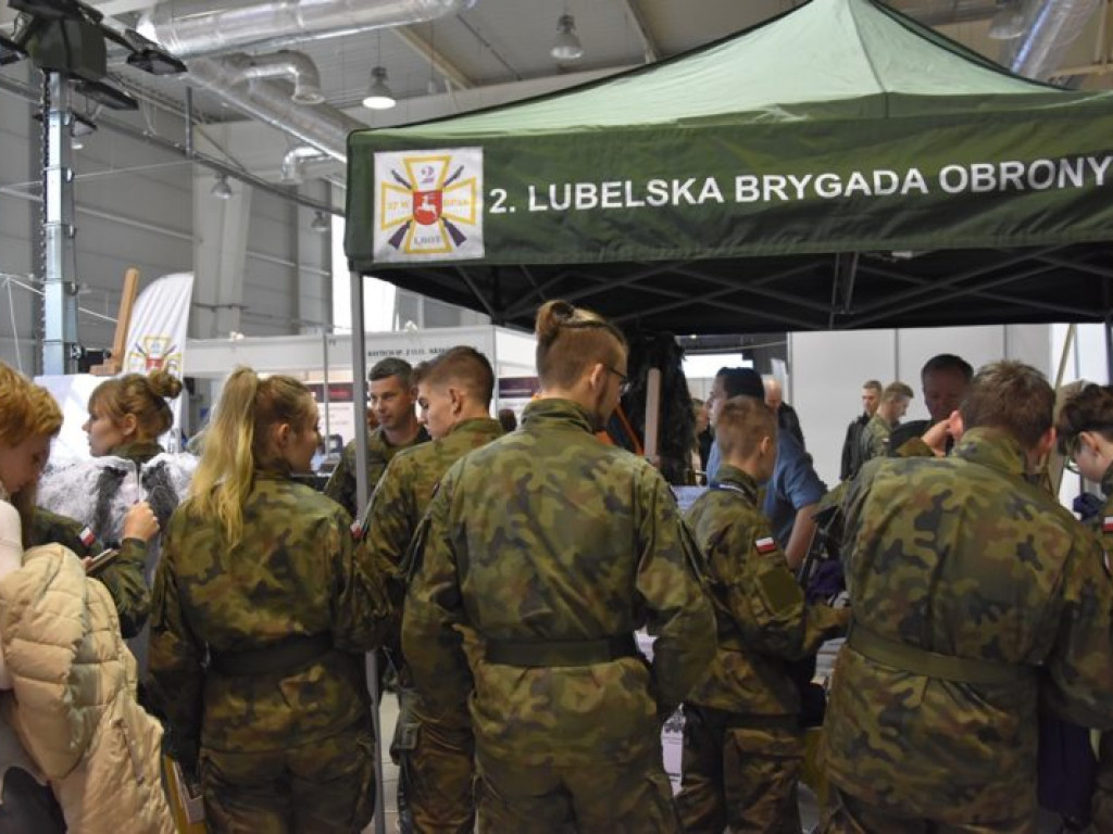 Terytorialsi prezentują nowoczesny sprzęt na Targach Ochrony Granic w Lublinie