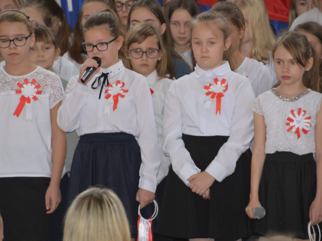 Uroczystość z okazji 100 rocznicy odzyskania niepodległości  pt. 