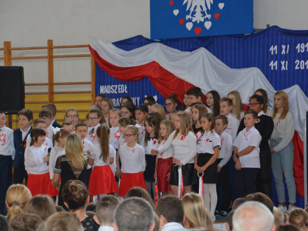 Uroczystość z okazji 100 rocznicy odzyskania niepodległości  pt. 