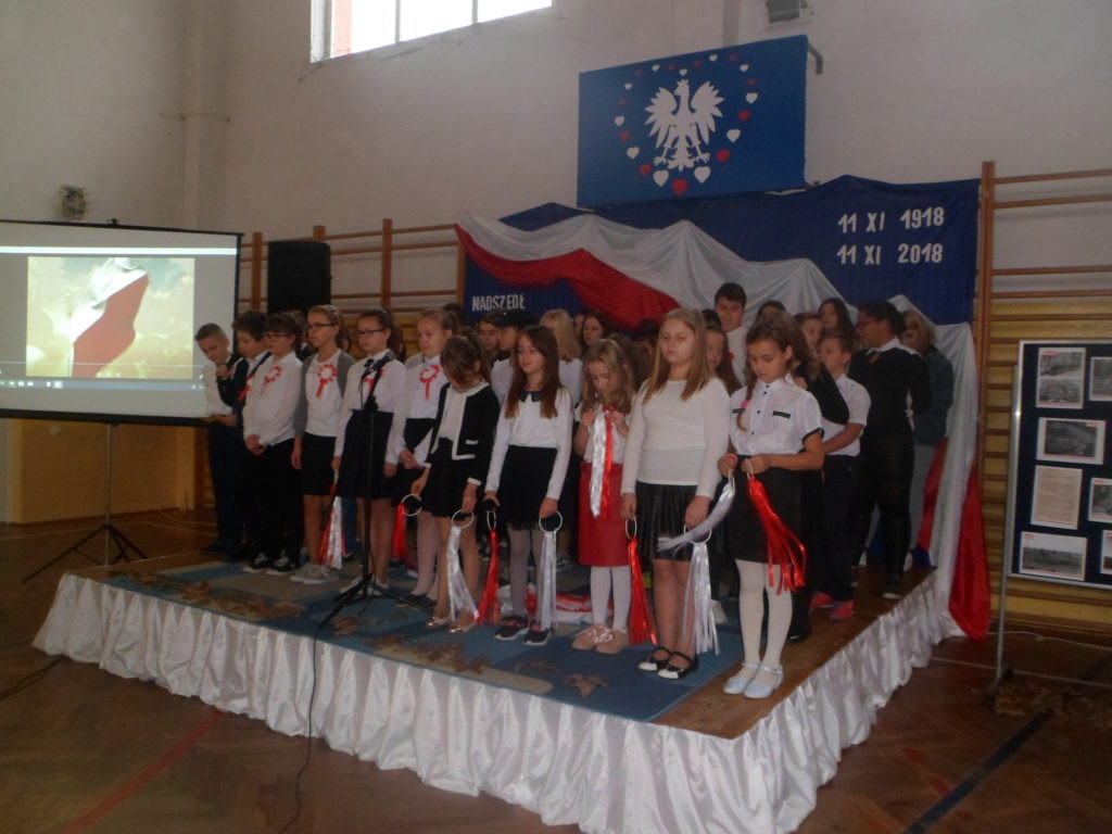 Uroczystość z okazji 100 rocznicy odzyskania niepodległości  pt. 