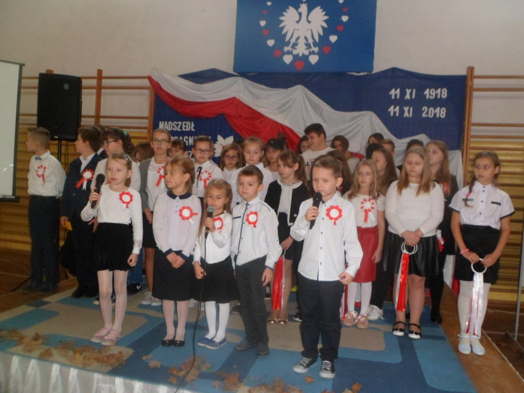 Uroczystość z okazji 100 rocznicy odzyskania niepodległości  pt. 