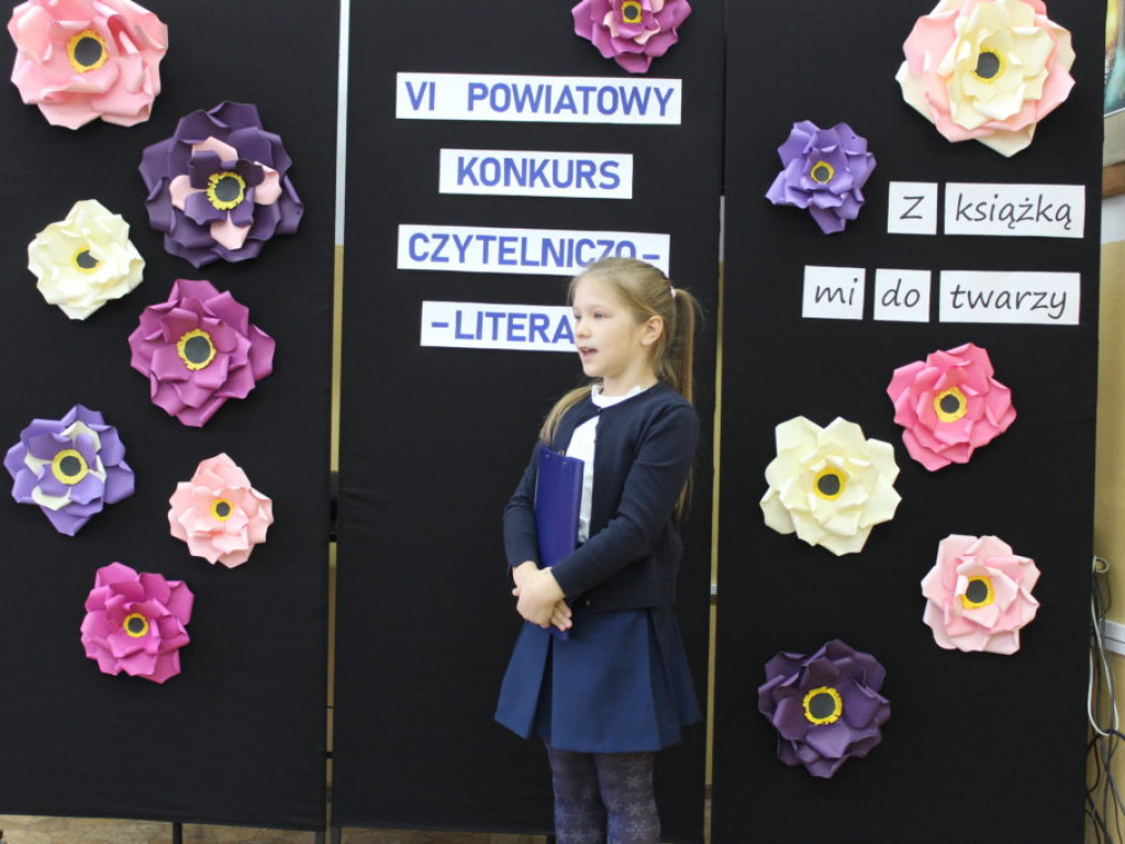 VI Powiatowy Konkurs Czytelniczo - Literacki w Szkole Podstawowej  i Gimnazjum nr 2