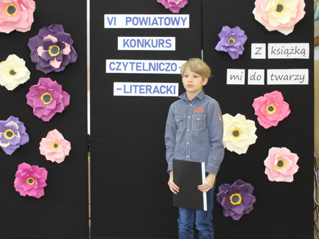 VI Powiatowy Konkurs Czytelniczo - Literacki w Szkole Podstawowej  i Gimnazjum nr 2