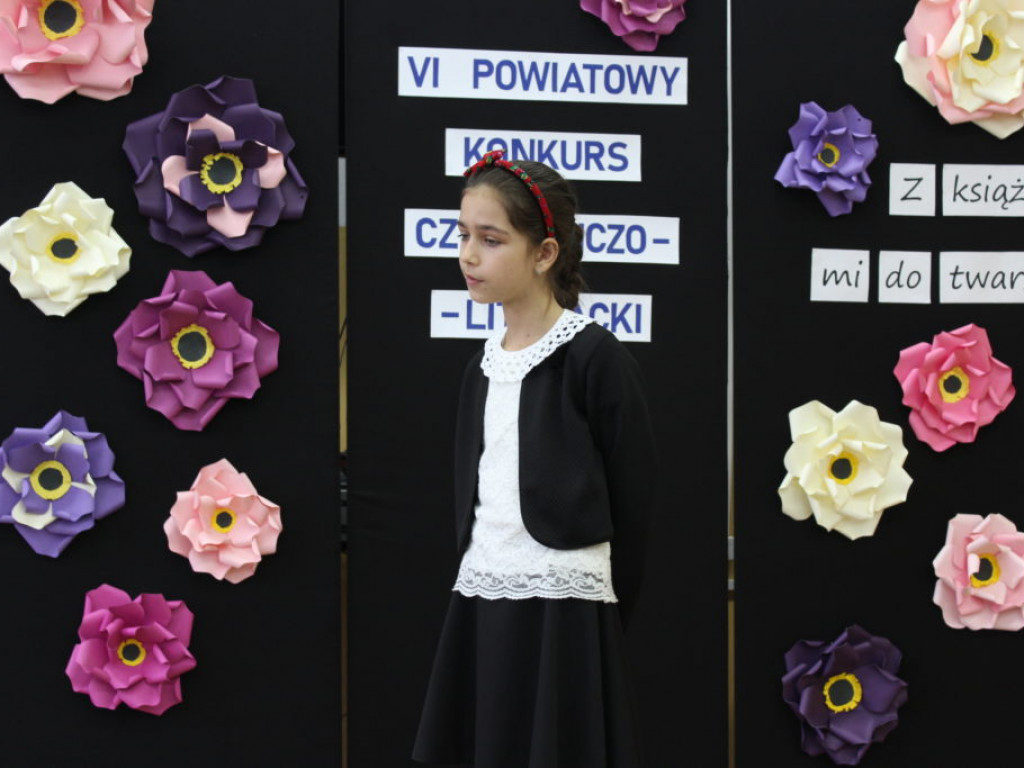 VI Powiatowy Konkurs Czytelniczo - Literacki w Szkole Podstawowej  i Gimnazjum nr 2