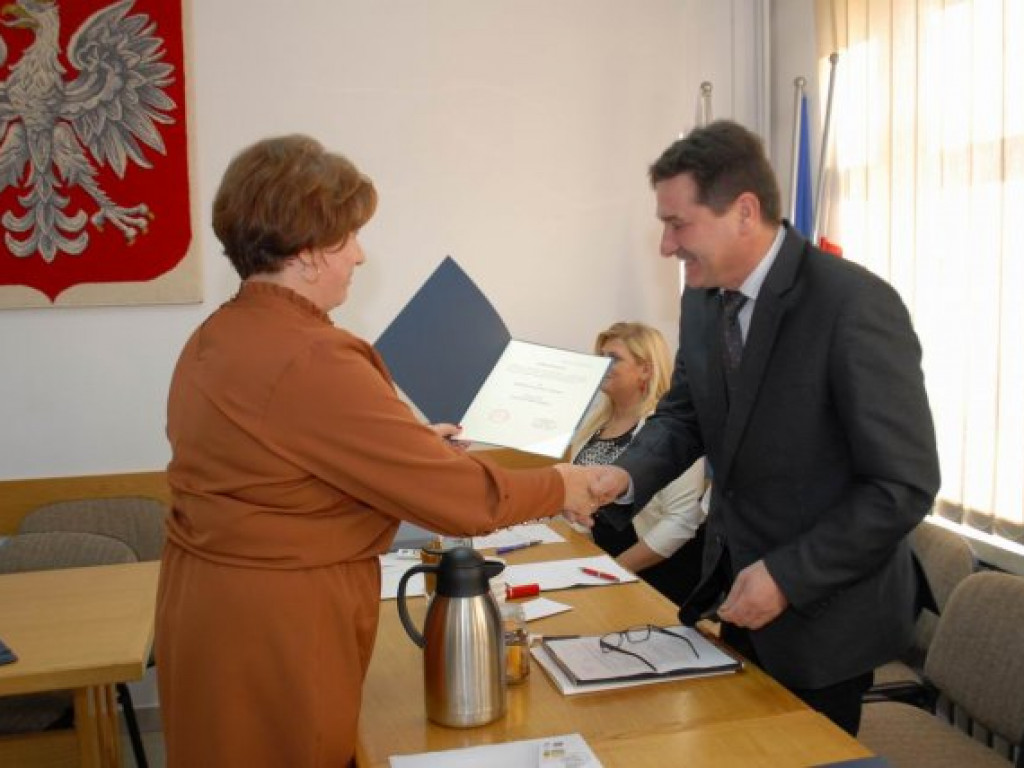 Pierwsza sesja Rady Gminy VIII kadencji  w Wohyniu