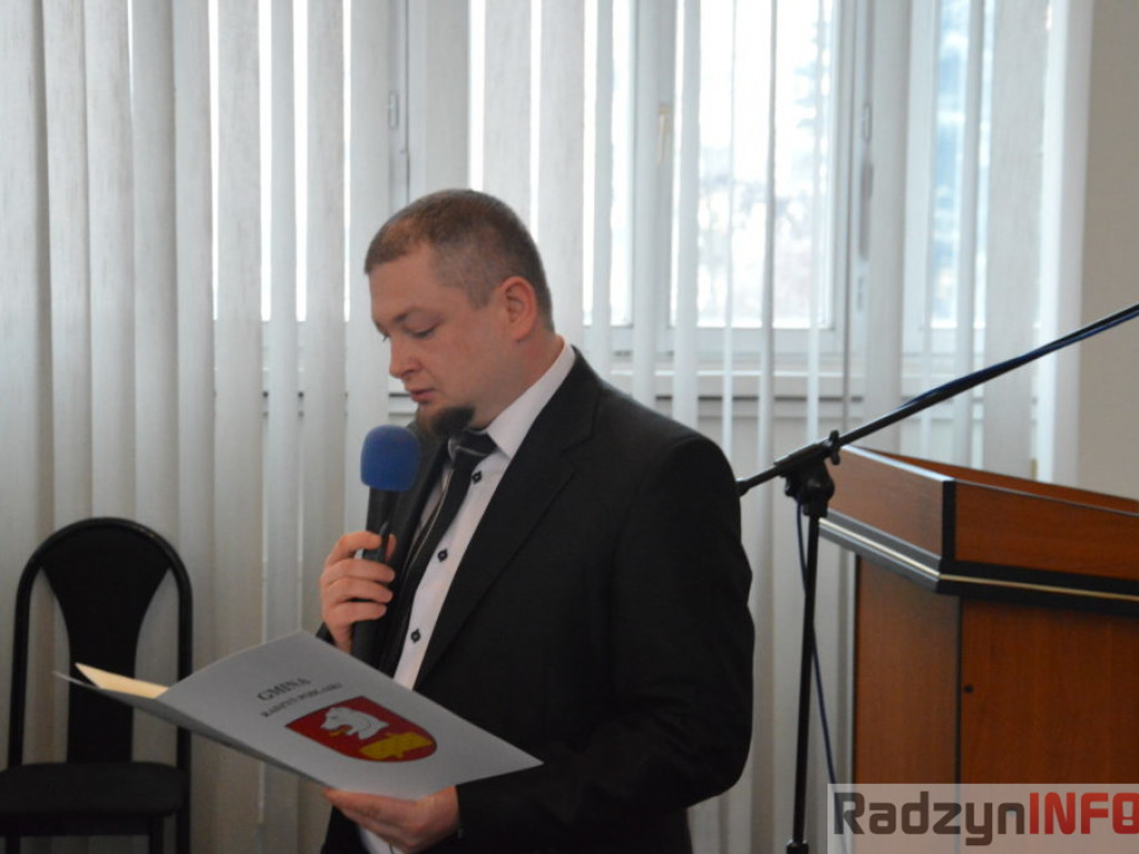 Radni Gminy Radzyń złożyli ślubowanie