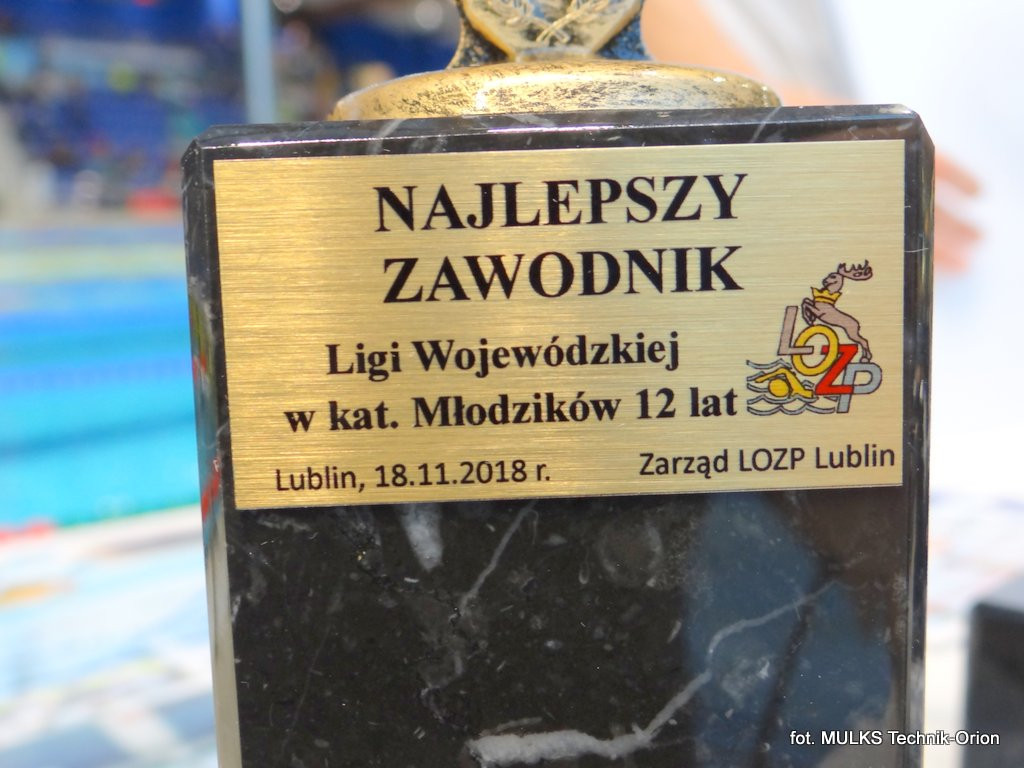 Mikołaj Trykacz  Najlepszym Zawodnikiem Ligi Wojewódzkiej  w kategorii młodzików
