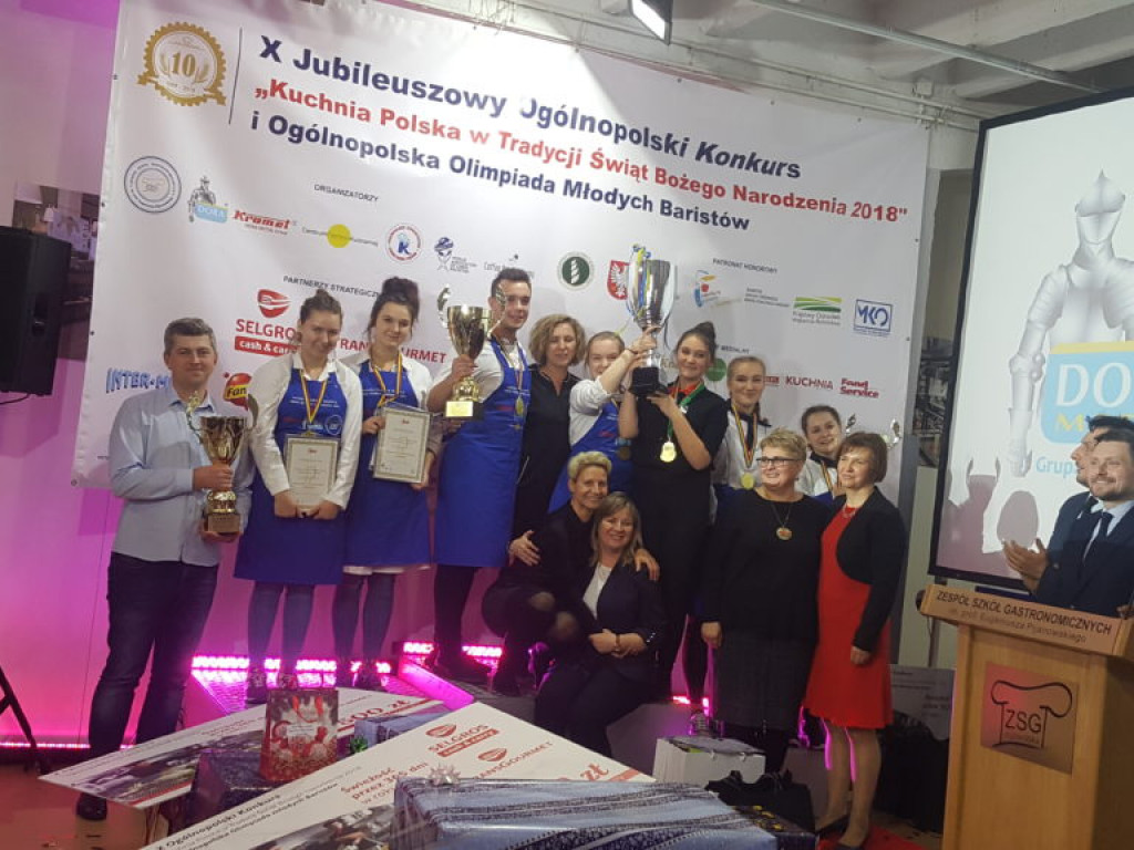 Sukces ZSP w Ogólnopolskim Konkursie Kulinarnym