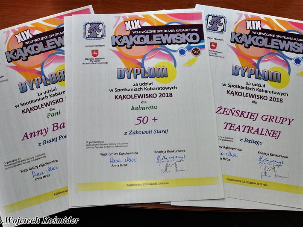 Wojewódzkie Spotkanie Kabaretowe Kąkolewisko 2018
