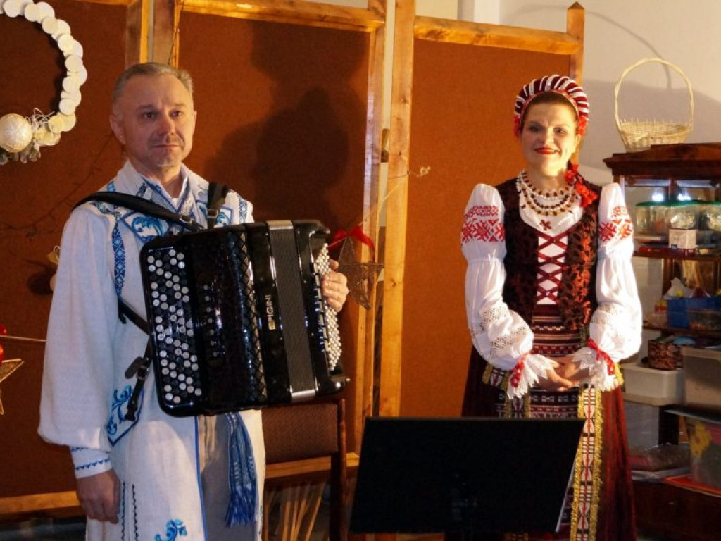 Opłatek w Domu Kultury w Kocku z Nataszą Bazarewicz