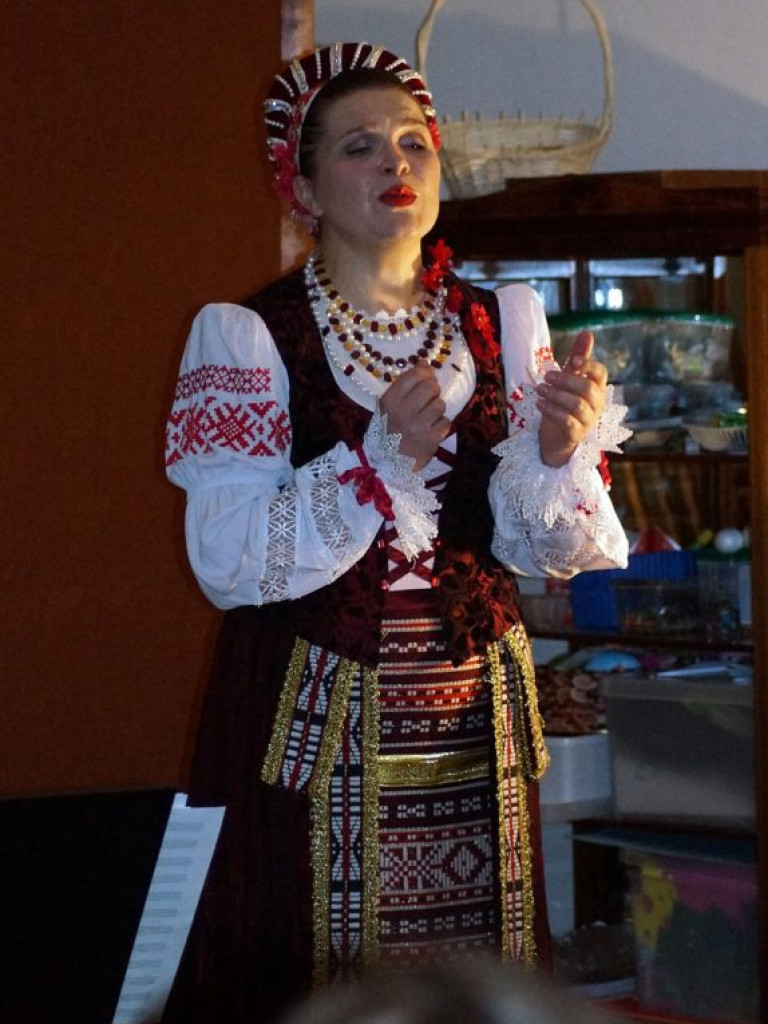 Opłatek w Domu Kultury w Kocku z Nataszą Bazarewicz
