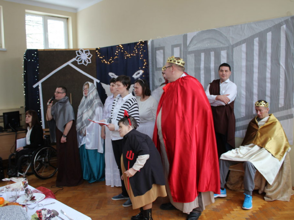 Spotkanie Opłatkowe w Warsztatach Terapii Zajęciowej w Kolembrodach