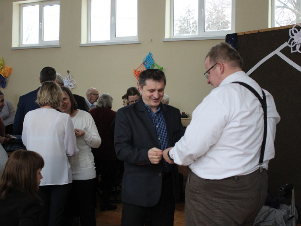 Spotkanie Opłatkowe w Warsztatach Terapii Zajęciowej w Kolembrodach