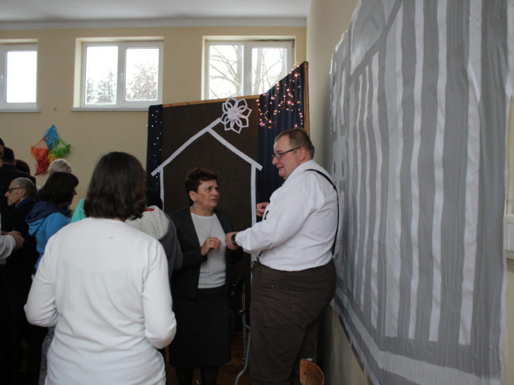 Spotkanie Opłatkowe w Warsztatach Terapii Zajęciowej w Kolembrodach