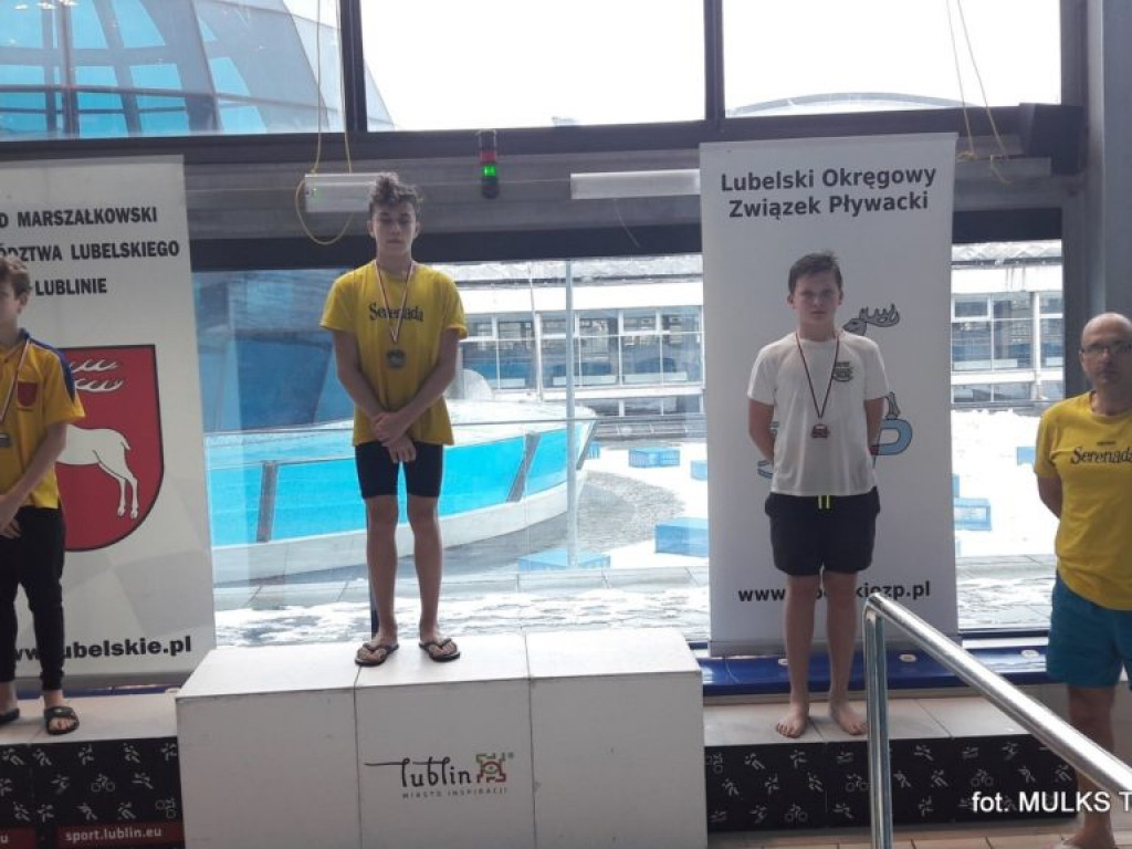 Mikołaj Trykacz trzykrotnym Mistrzem Województwa Lubelskiego w pływaniu