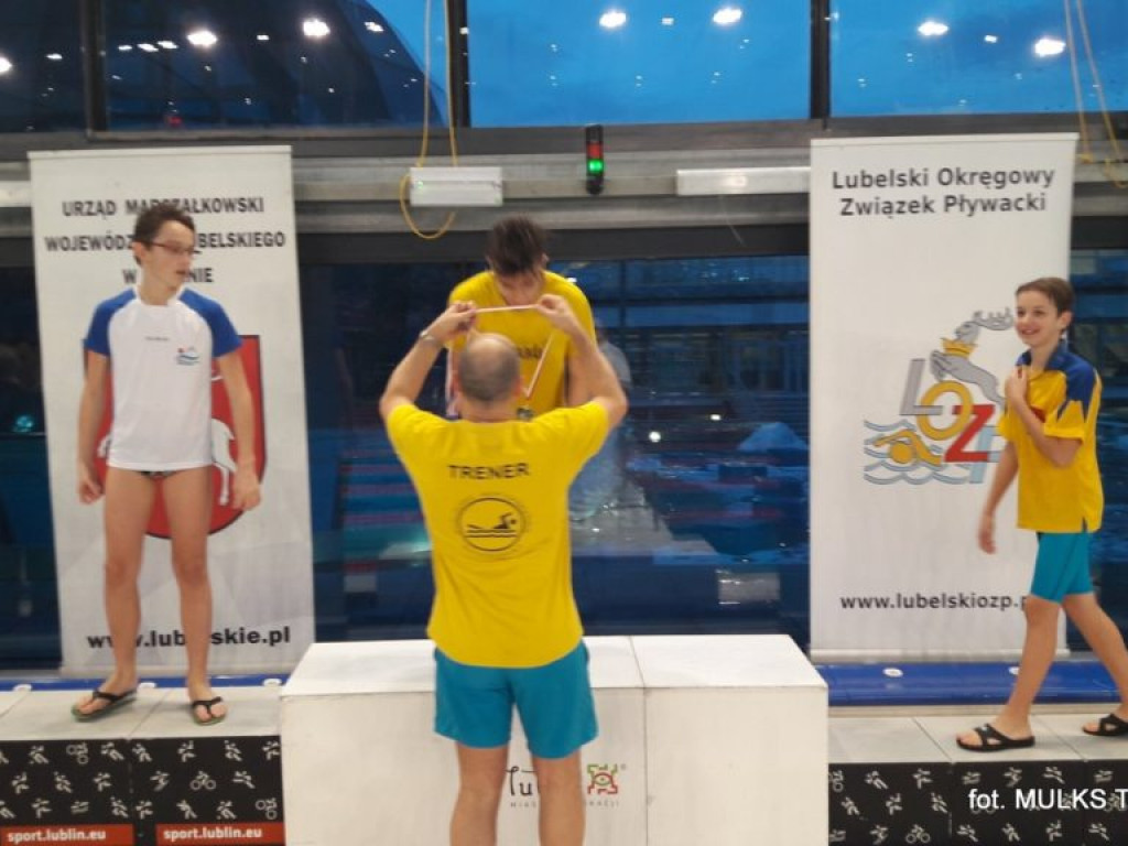 Mikołaj Trykacz trzykrotnym Mistrzem Województwa Lubelskiego w pływaniu