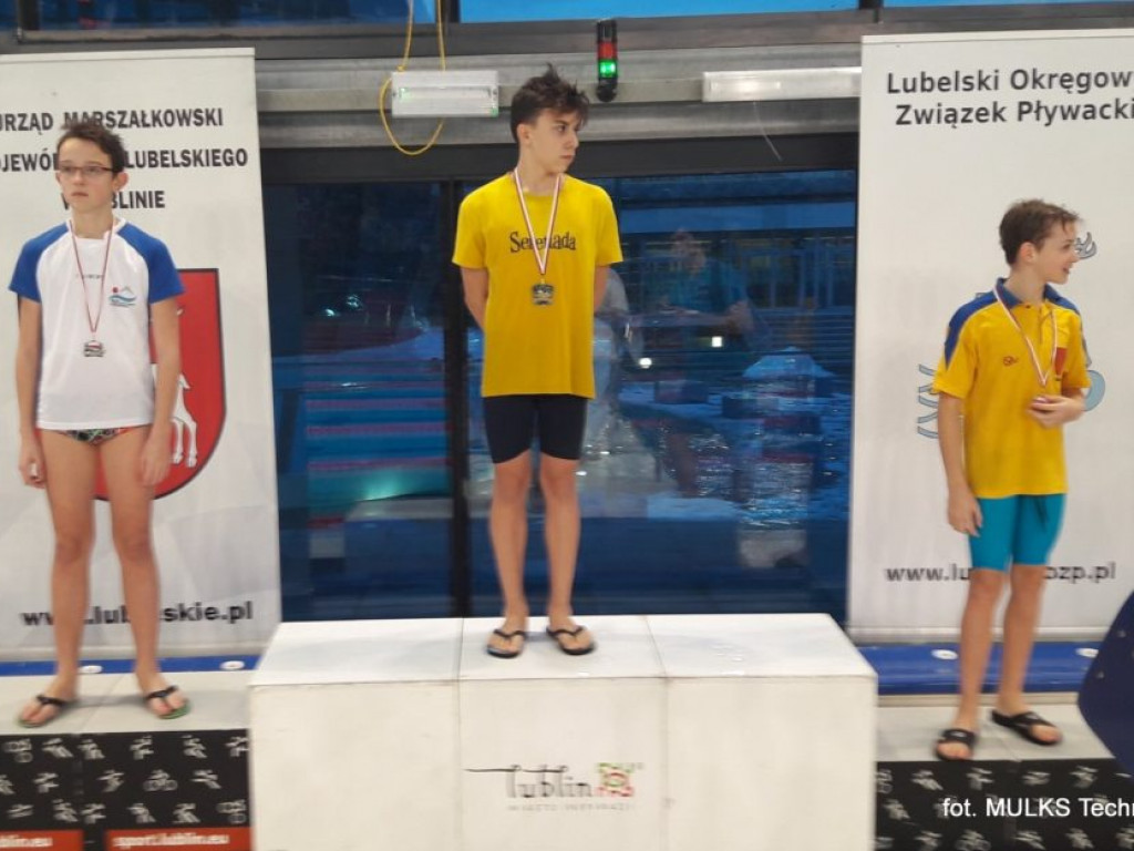 Mikołaj Trykacz trzykrotnym Mistrzem Województwa Lubelskiego w pływaniu