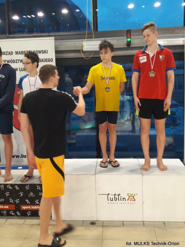 Mikołaj Trykacz trzykrotnym Mistrzem Województwa Lubelskiego w pływaniu