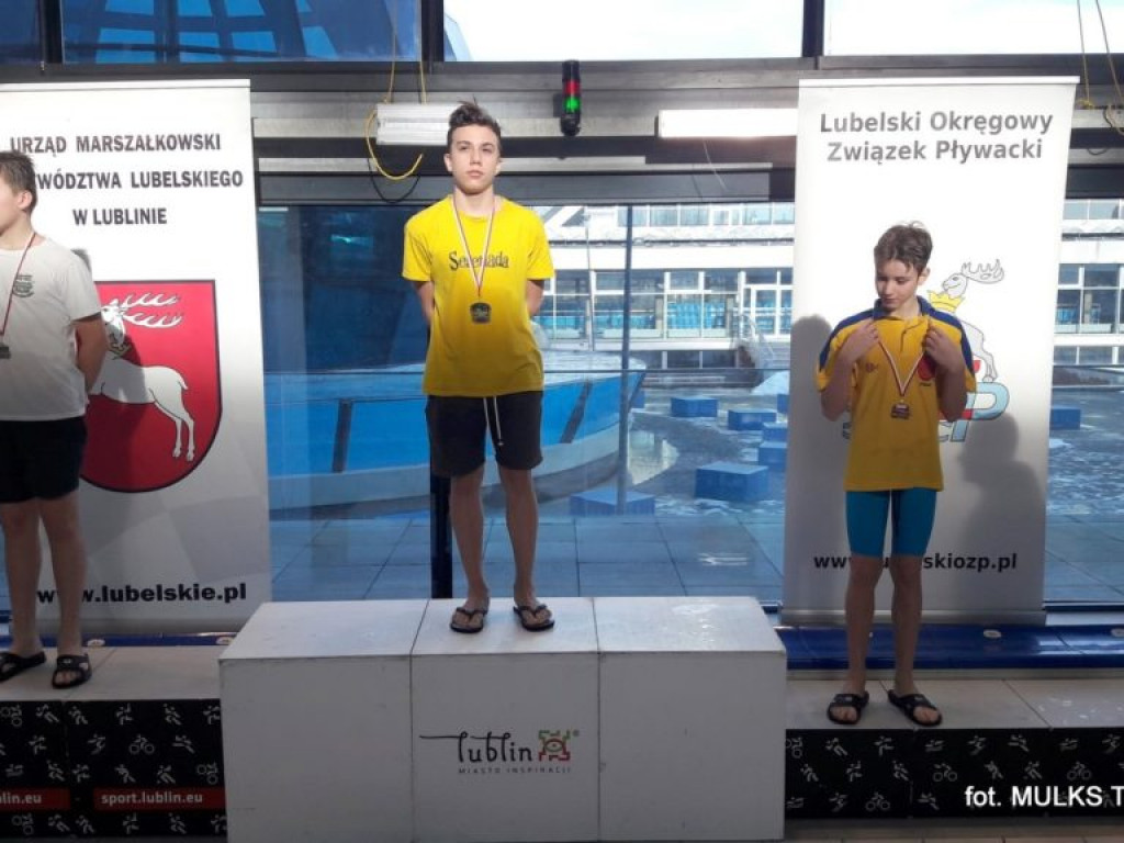 Mikołaj Trykacz trzykrotnym Mistrzem Województwa Lubelskiego w pływaniu