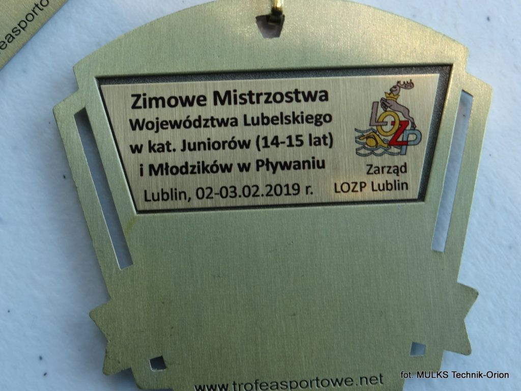 Mikołaj Trykacz trzykrotnym Mistrzem Województwa Lubelskiego w pływaniu
