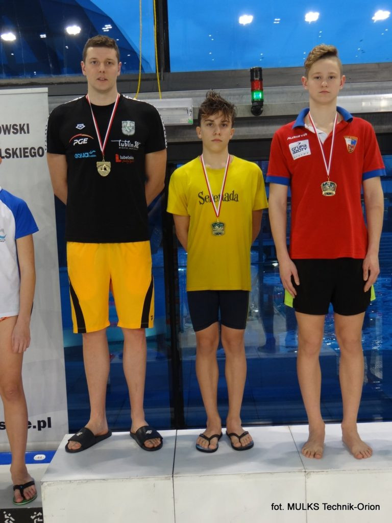 Mikołaj Trykacz trzykrotnym Mistrzem Województwa Lubelskiego w pływaniu