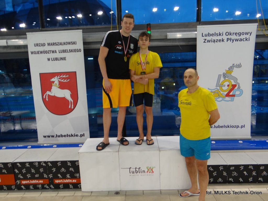 Mikołaj Trykacz trzykrotnym Mistrzem Województwa Lubelskiego w pływaniu