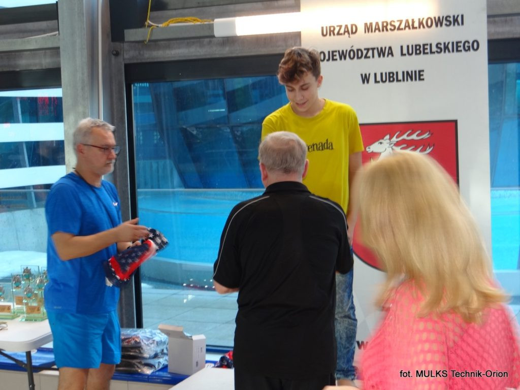 Mikołaj Trykacz trzykrotnym Mistrzem Województwa Lubelskiego w pływaniu