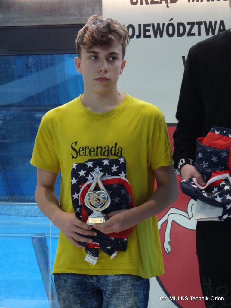 Mikołaj Trykacz trzykrotnym Mistrzem Województwa Lubelskiego w pływaniu
