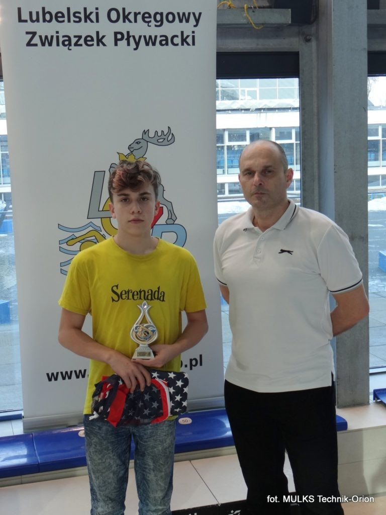 Mikołaj Trykacz trzykrotnym Mistrzem Województwa Lubelskiego w pływaniu
