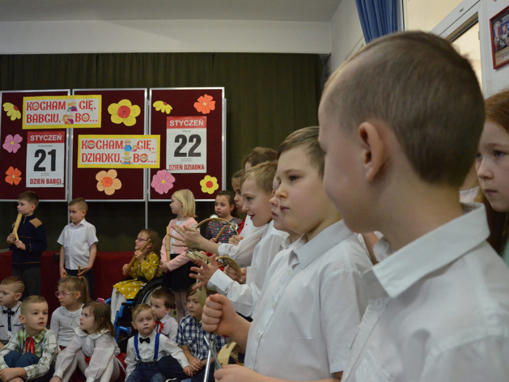 Dzień Babci i Dziadka w Szkole Podstawowej w Białej