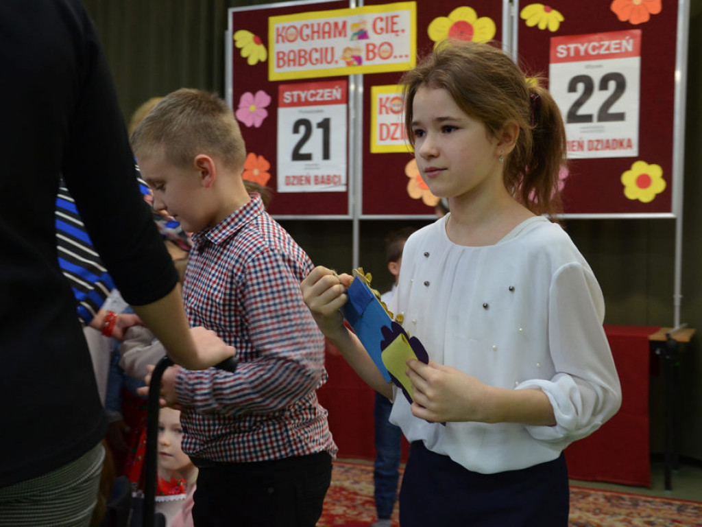 Dzień Babci i Dziadka w Szkole Podstawowej w Białej