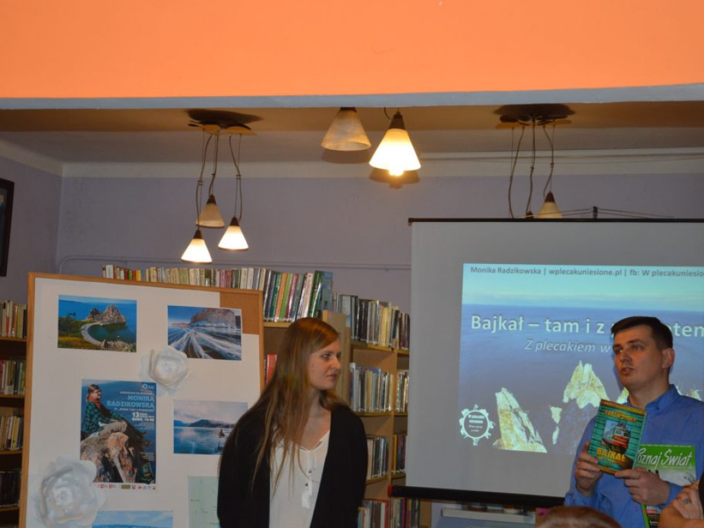 Spotkanie z podróżniczką Moniką Radzikowską