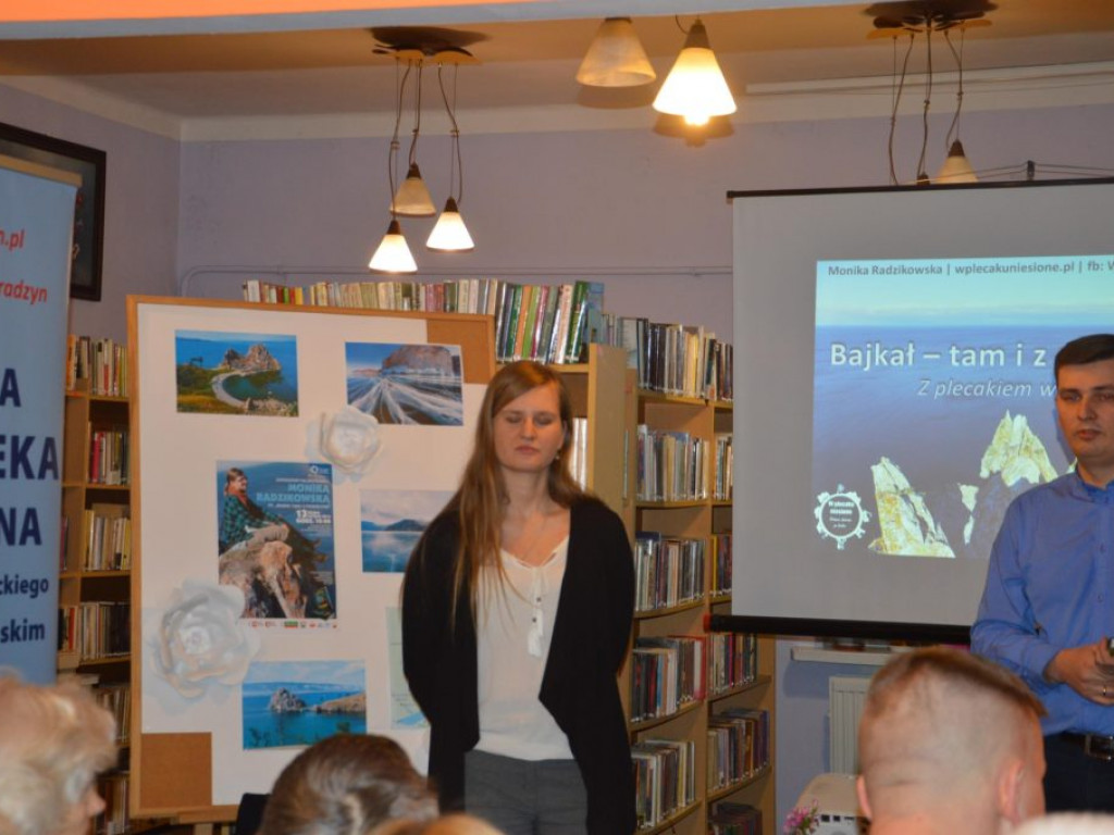Spotkanie z podróżniczką Moniką Radzikowską
