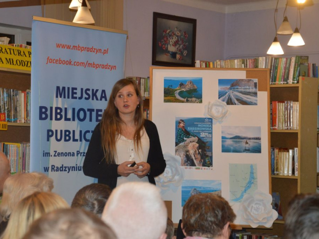 Spotkanie z podróżniczką Moniką Radzikowską