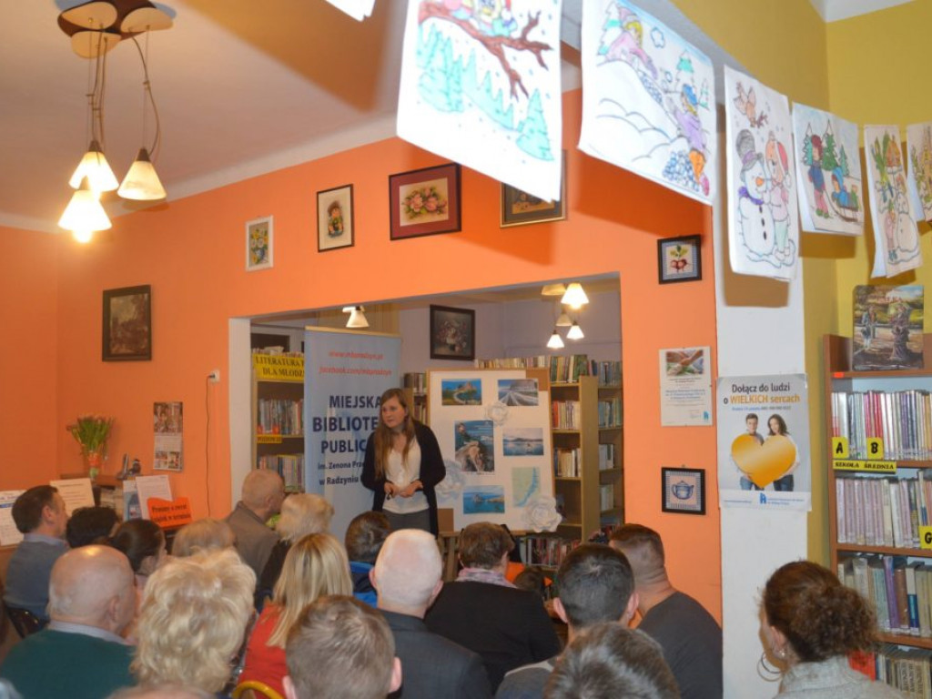 Spotkanie z podróżniczką Moniką Radzikowską