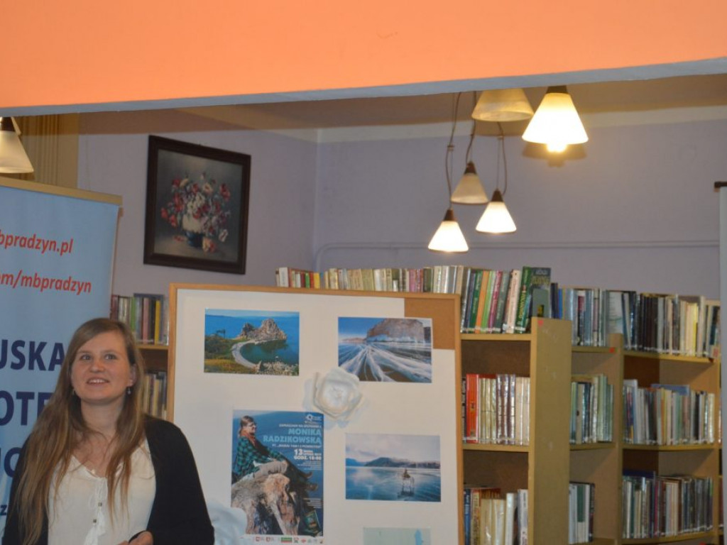 Spotkanie z podróżniczką Moniką Radzikowską