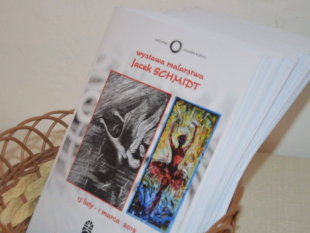Wystawa obrazów Jacka Schmidta