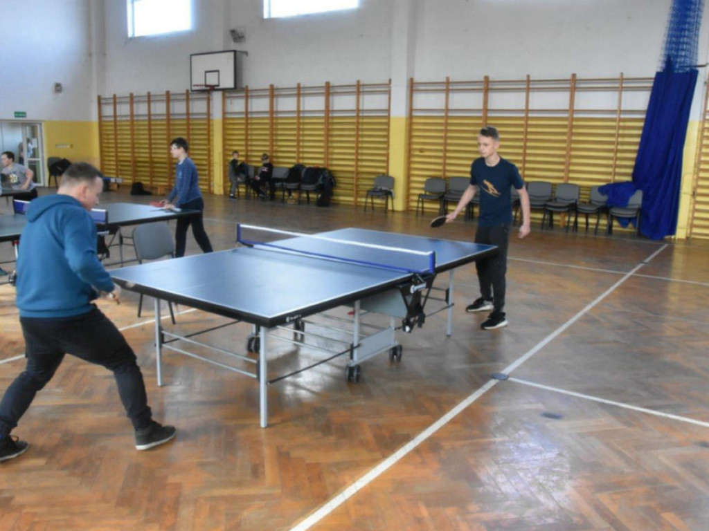 Turniej Tenisa Stołowego o Puchar Wójta rozegrany