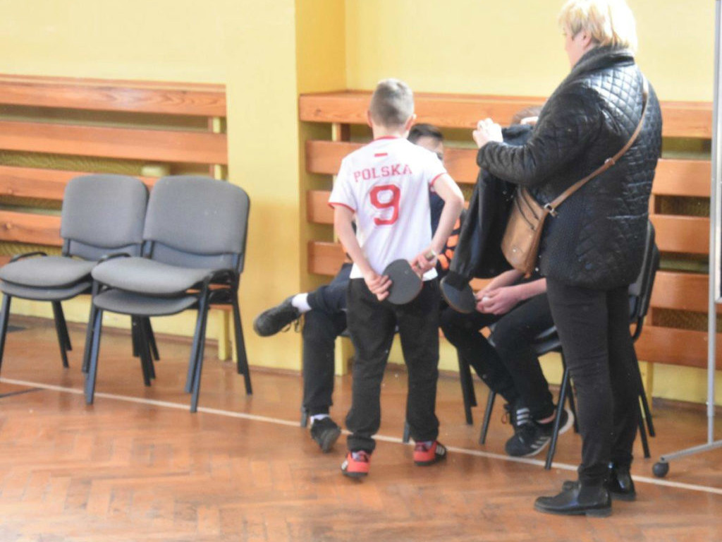 Turniej Tenisa Stołowego o Puchar Wójta rozegrany